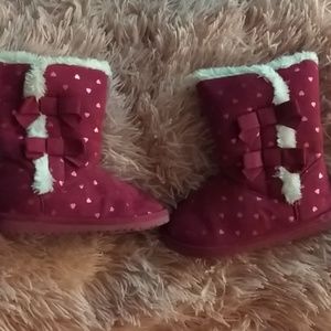 Pink boots used but great shape